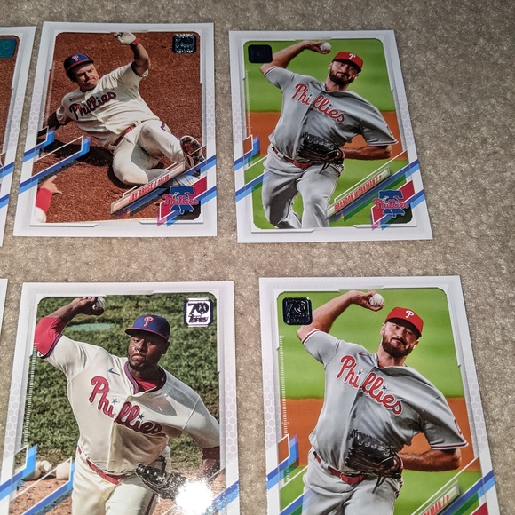 2021 Topps Philadelphia Phillies lot of 8 - Picture 5 of 7